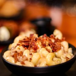 Baked Mac and Cheese with Bacon
