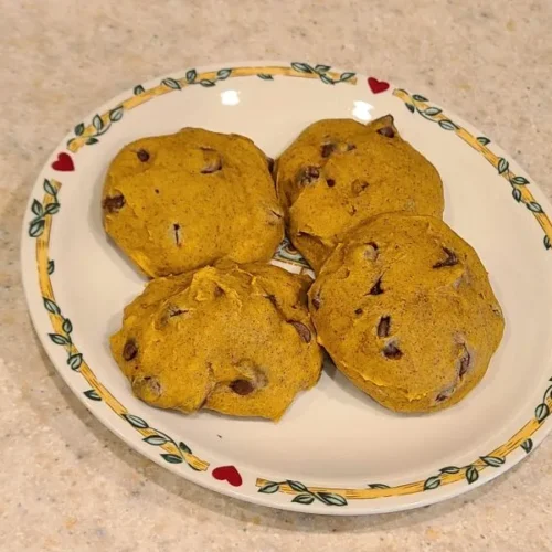 Kroger Pumpkin Chocolate Chip Cookies